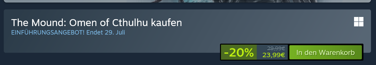 The Mound Omen of Cthulhu auf Steam.png